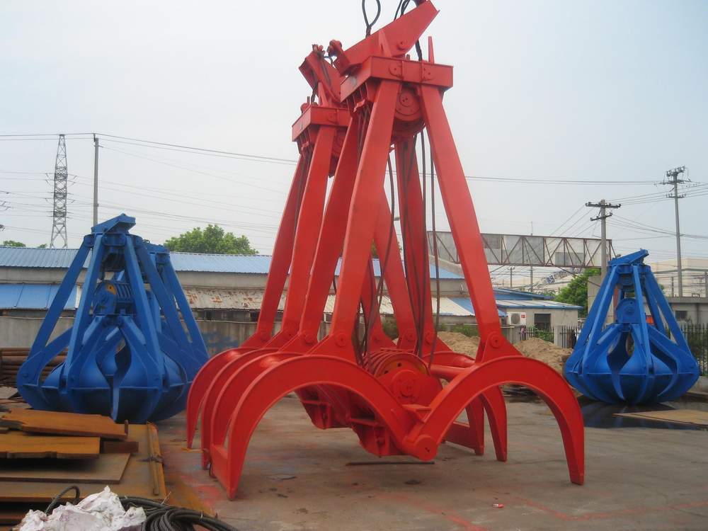 Four-Rope Timber Grab