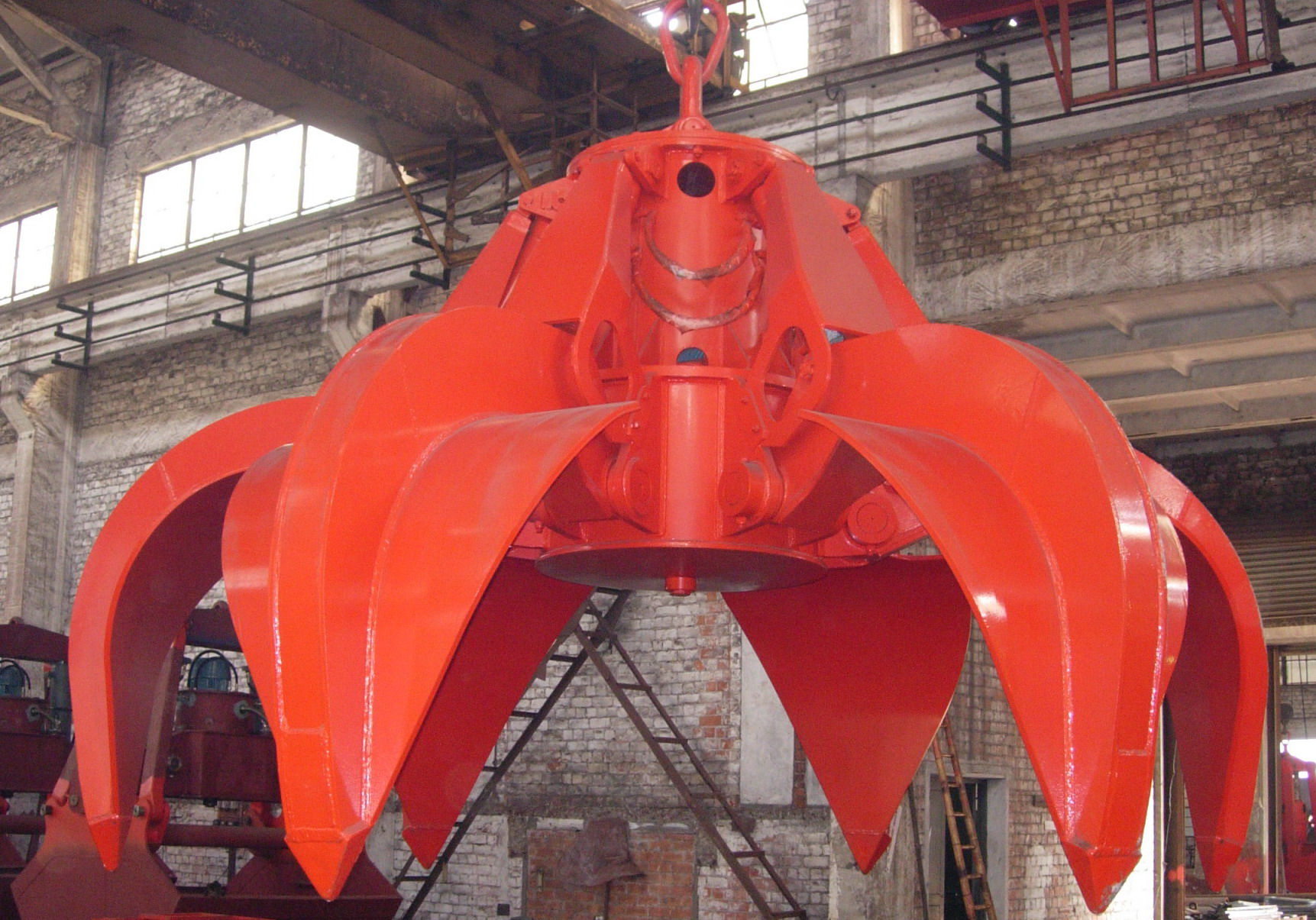 Motor Hydraulic Orange Peel Grab