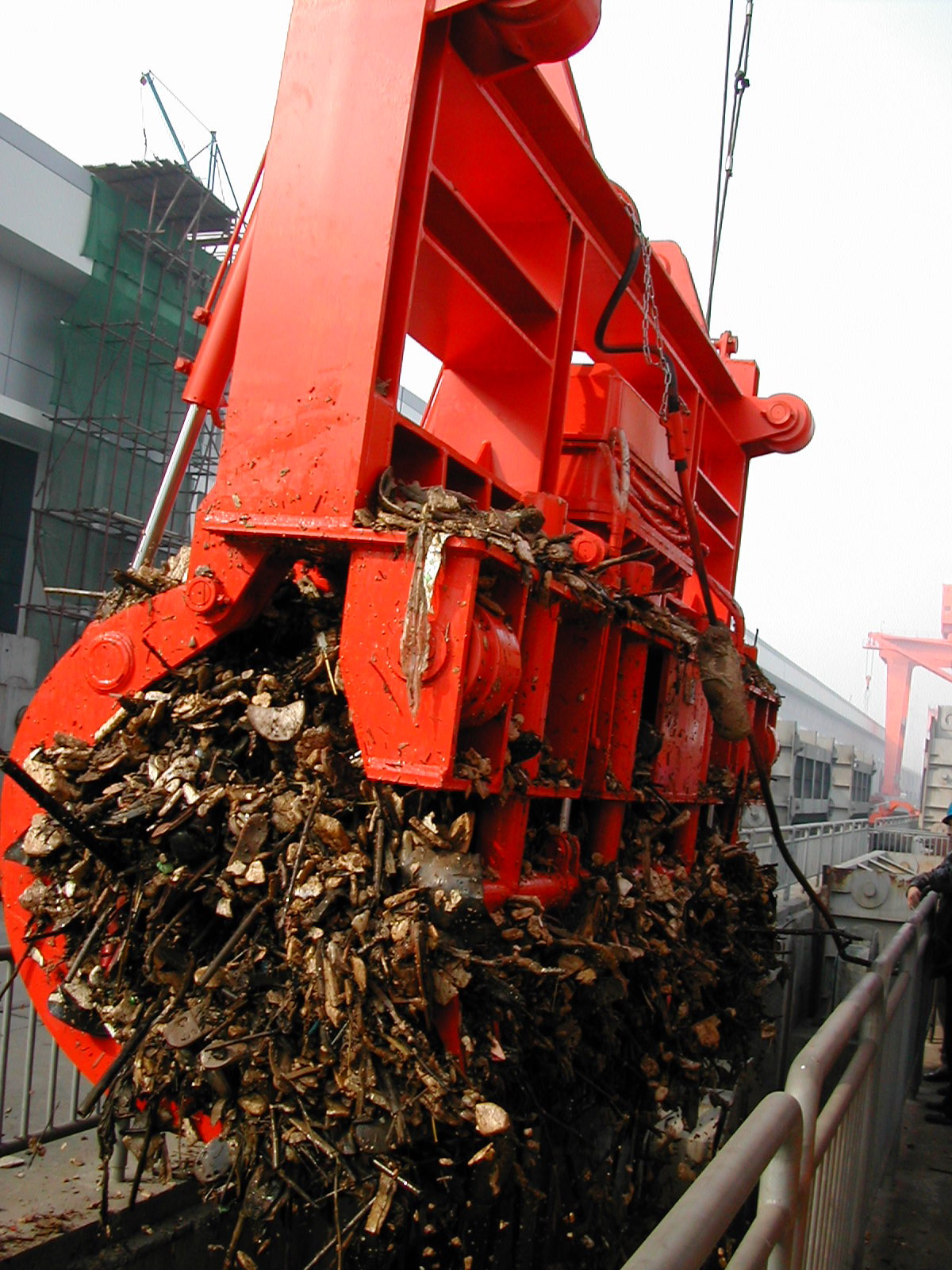 Motor-Hydraulic Rectangle Grab