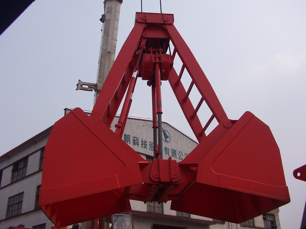 Mechanical Dual Scoop Grab